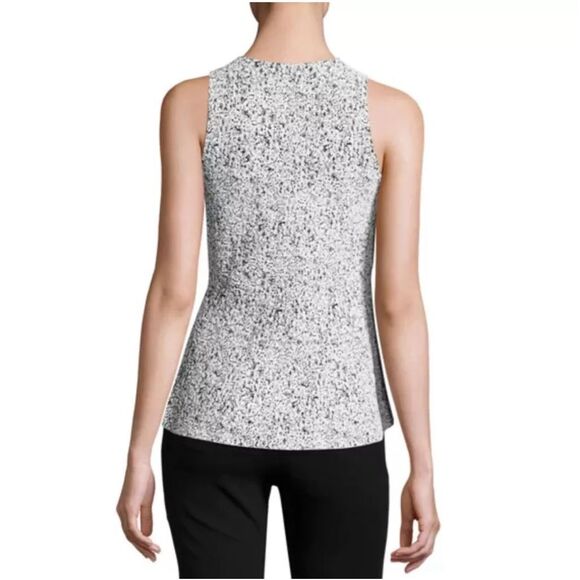 Theory Colisha Lustrate Sleeveless Peplum Stretch Top medium - Picture 3 of 11
